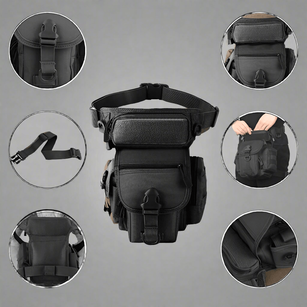 Outdoor Tactical Drop Leg Thigh Bag Utility Waist Bag