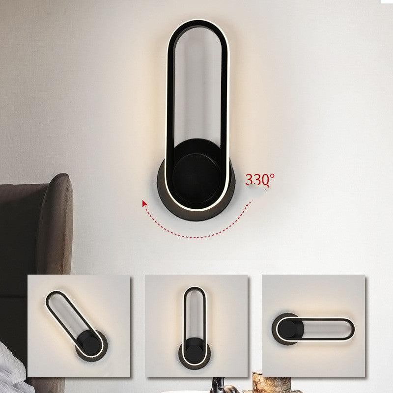 Bedside Bedroom Wall Lamp Indoor Rotatable Acrylic Led Wall Lamp - GIFTS EMPORIUM