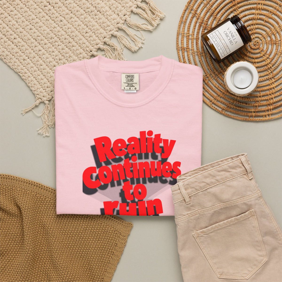 Reality Continues To Ruin My Life T-Shirt