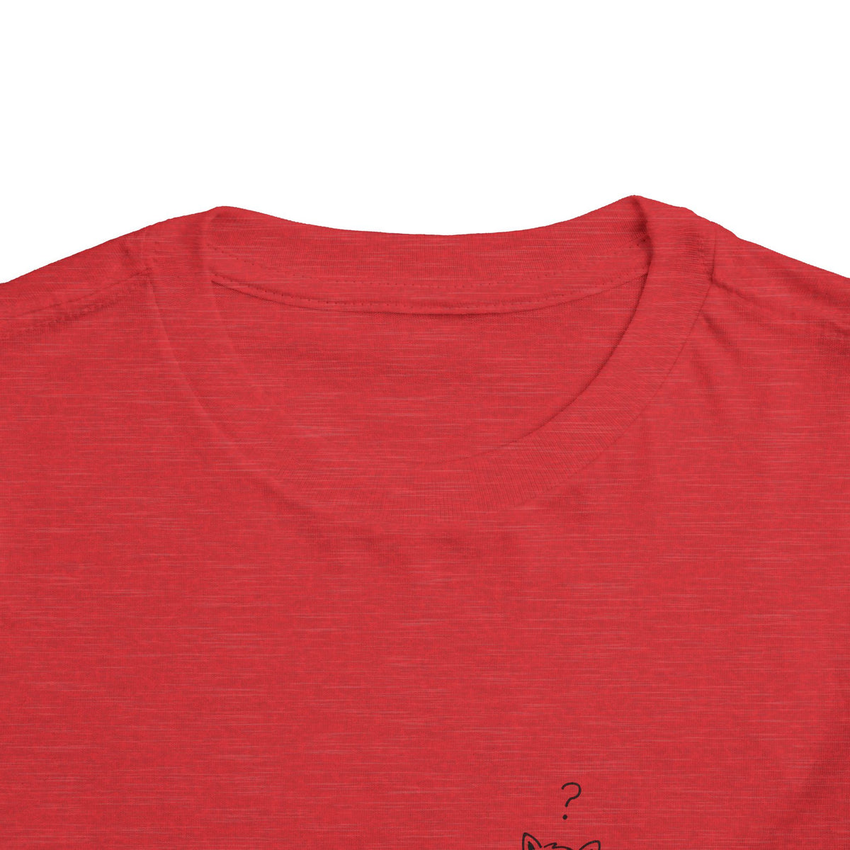 Toddler Tee — "Not Today, Social Interaction" Raccoon Graphic
