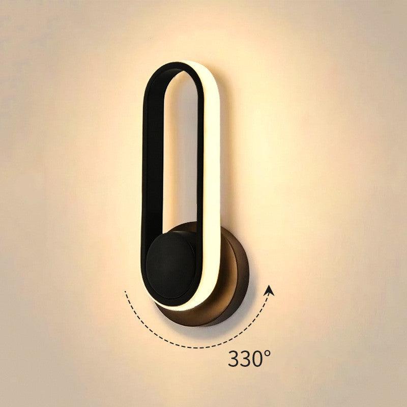 Bedside Bedroom Wall Lamp Indoor Rotatable Acrylic Led Wall Lamp - GIFTS EMPORIUM