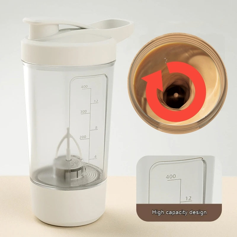 Electric Automatic Protein Powder Mixer-Shaker Bottle Blender Kettle Fro Gym