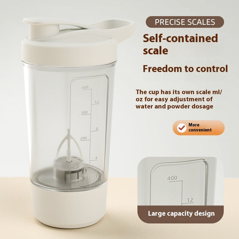 Electric Automatic Protein Powder Mixer-Shaker Bottle Blender Kettle Fro Gym