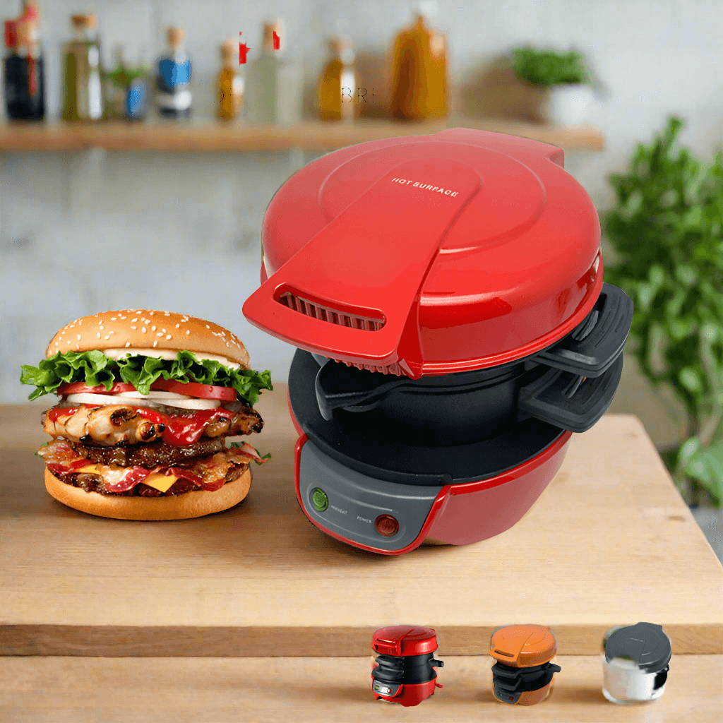 Household Breakfast Machine Hamburger Sandwich Maker With Egg Cooker-Waffle Machine