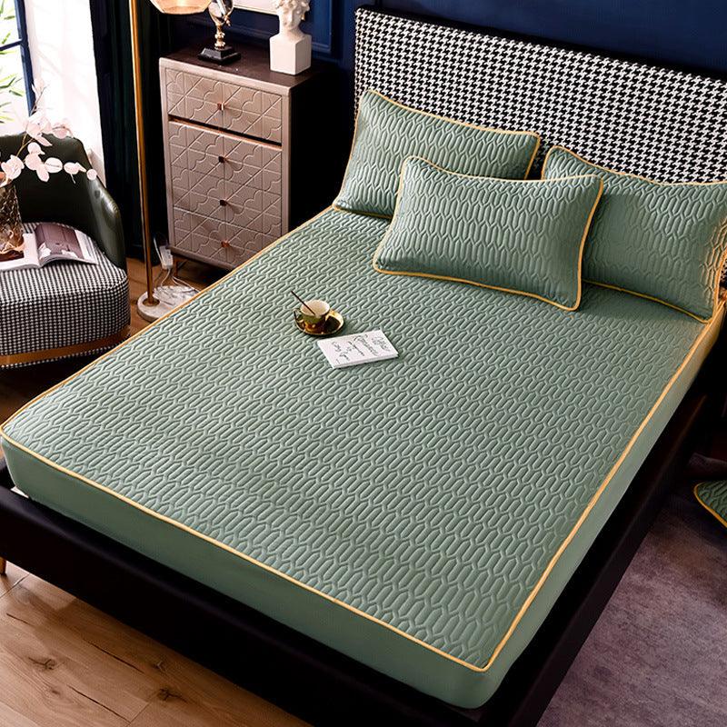 Quilted And Thickened All-inclusive Dust-proof Single-piece Fitted Sheet - GIFTS EMPORIUM