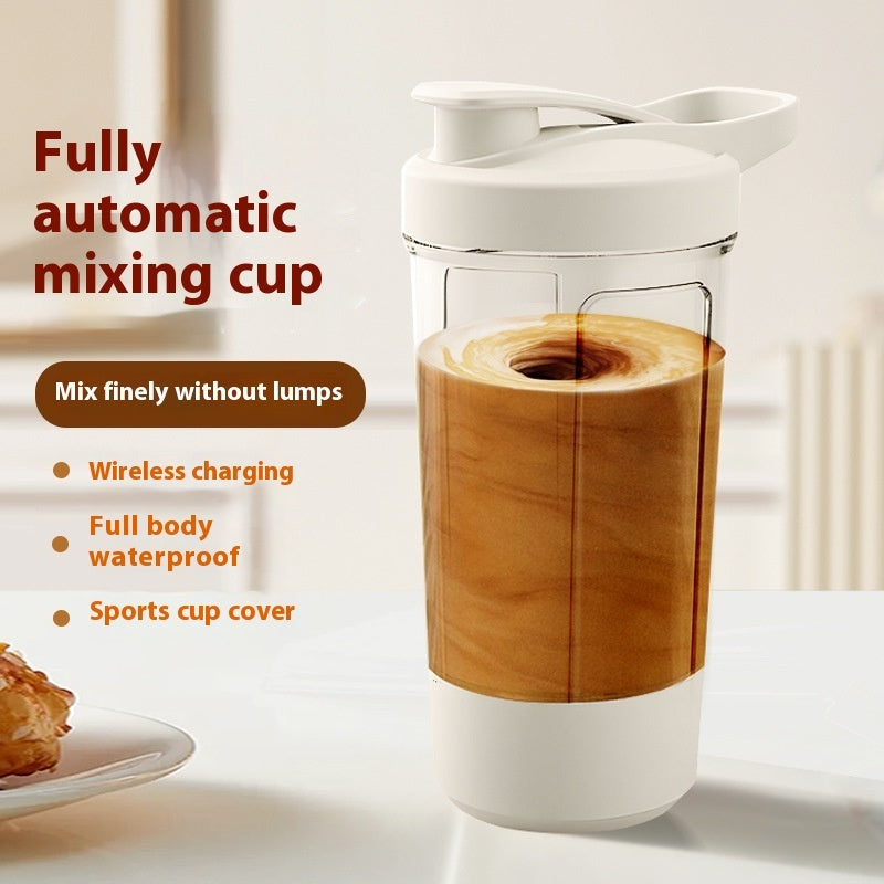 Electric Automatic Protein Powder Mixer-Shaker Bottle Blender Kettle Fro Gym
