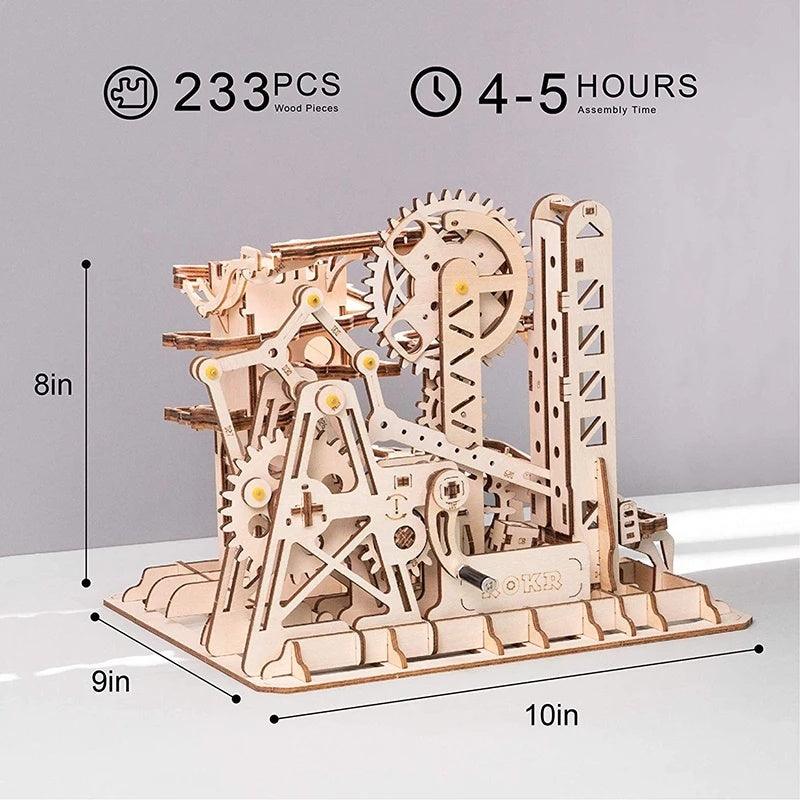 3D DIY Wooden Puzzle Roller Coaster Children's Toys - GIFTS EMPORIUM