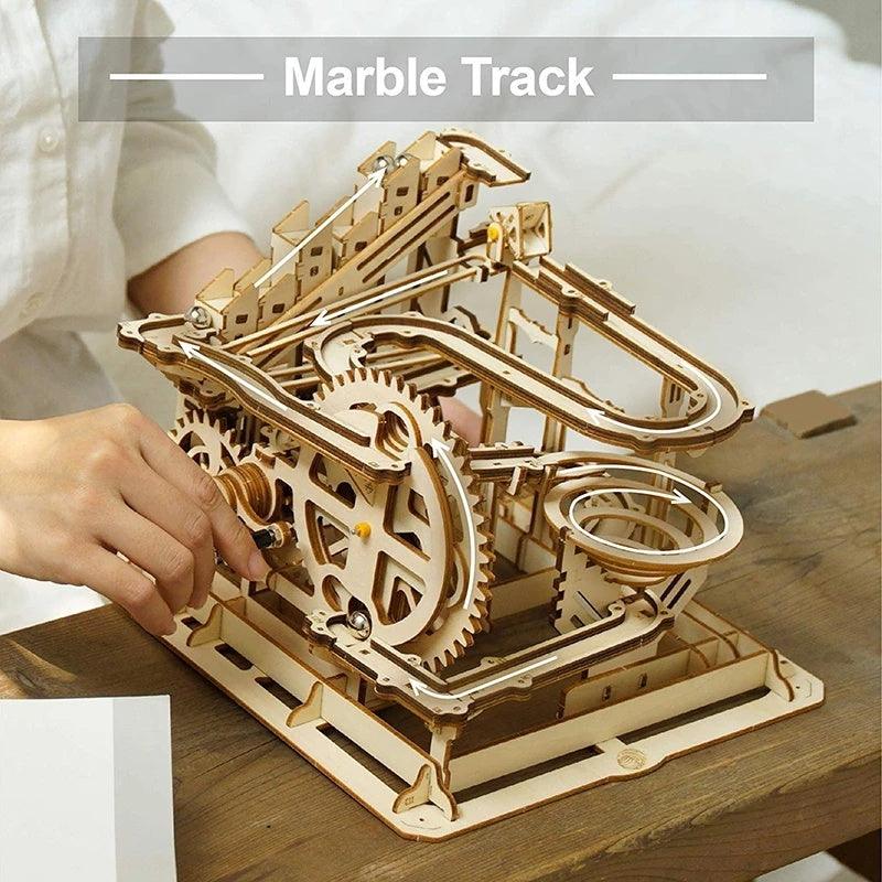 3D DIY Wooden Puzzle Roller Coaster Children's Toys - GIFTS EMPORIUM