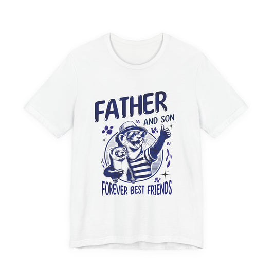 Father & Son Sloth Tee — “Forever Best Friends” Matching Dad + Kid Shirt