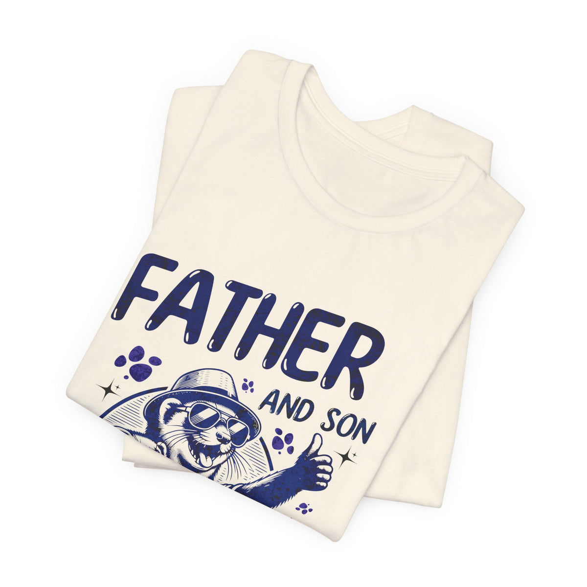 Father & Son Sloth Tee — “Forever Best Friends” Matching Dad + Kid Shirt