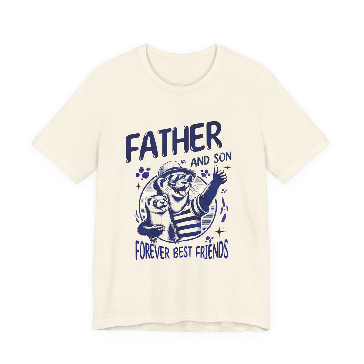 Father & Son Sloth Tee — “Forever Best Friends” Matching Dad + Kid Shirt