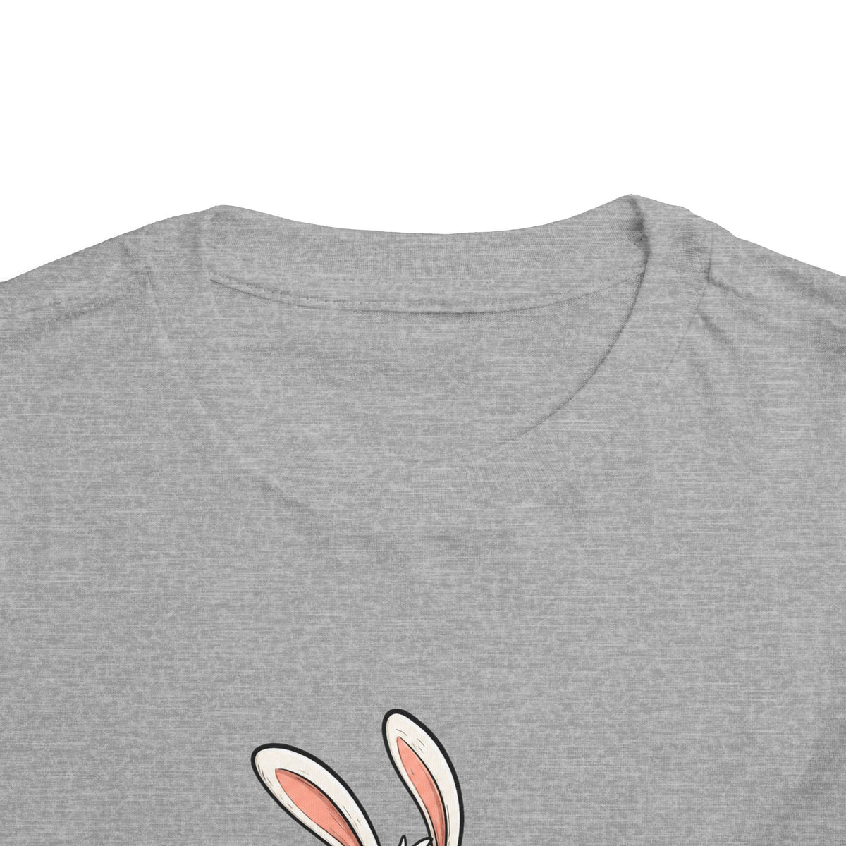Toddler Tee — "Roll With It" Skateboarding Bunny Kids Shirt