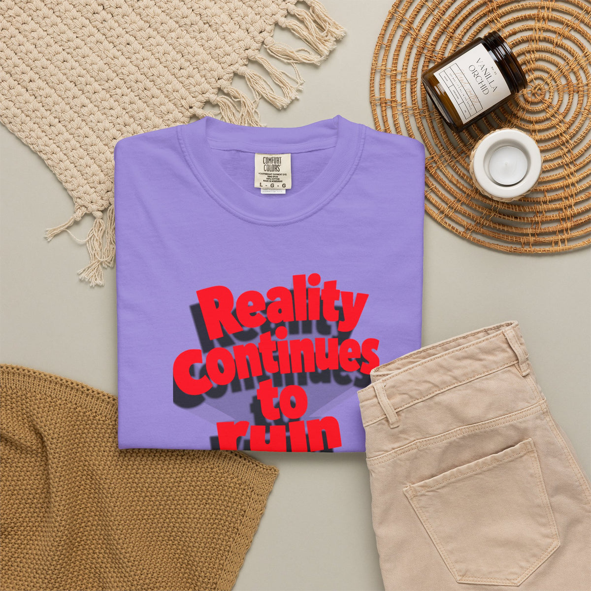 Reality Continues To Ruin My Life T-Shirt