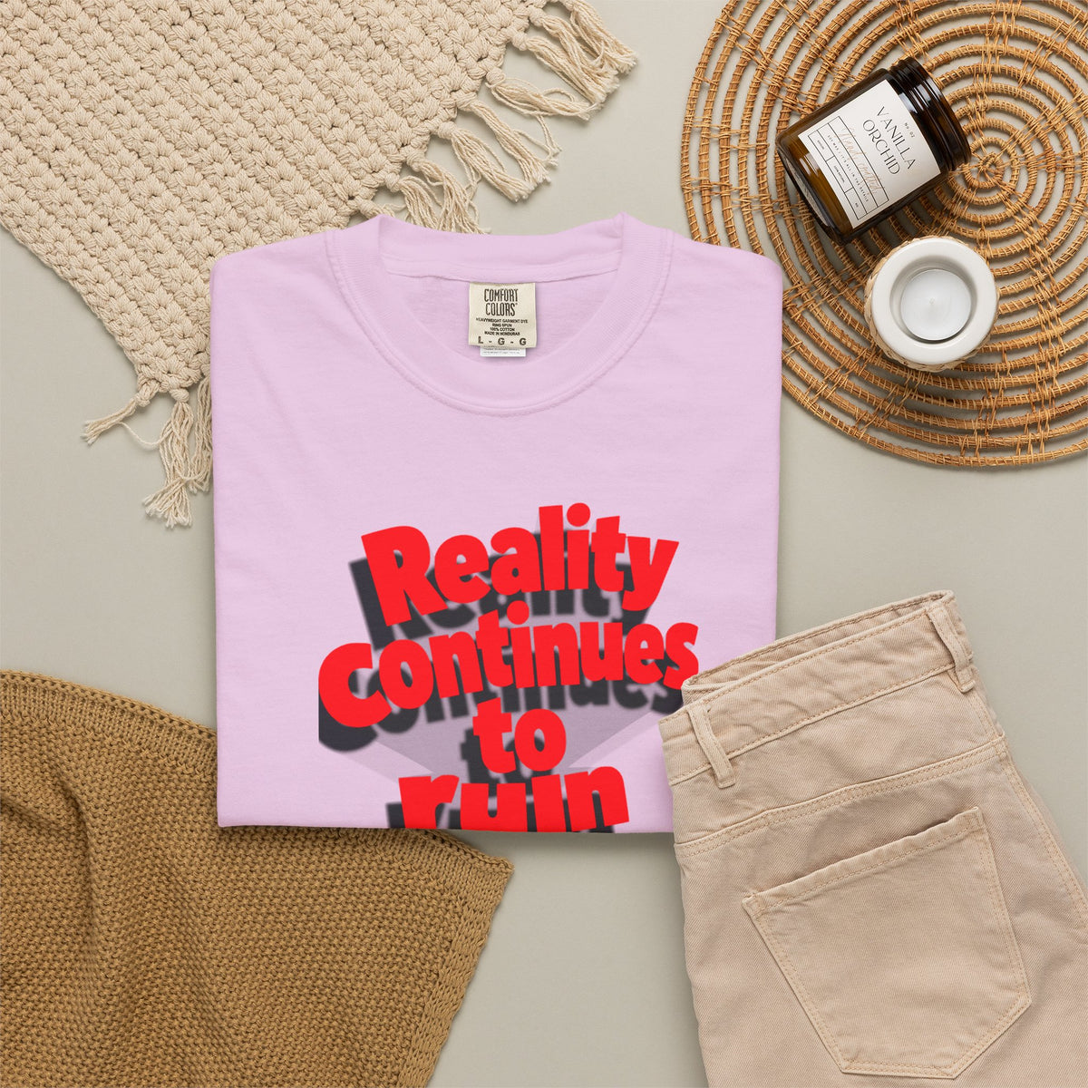 Reality Continues To Ruin My Life T-Shirt
