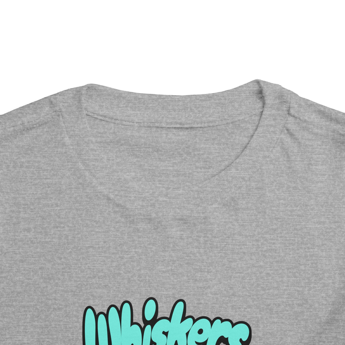 Toddler Tee — "Whiskers Wobble" Cute Skateboarding Cat Graphic Tee