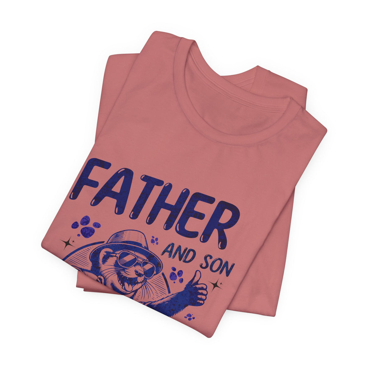 Father & Son Sloth Tee — “Forever Best Friends” Matching Dad + Kid Shirt