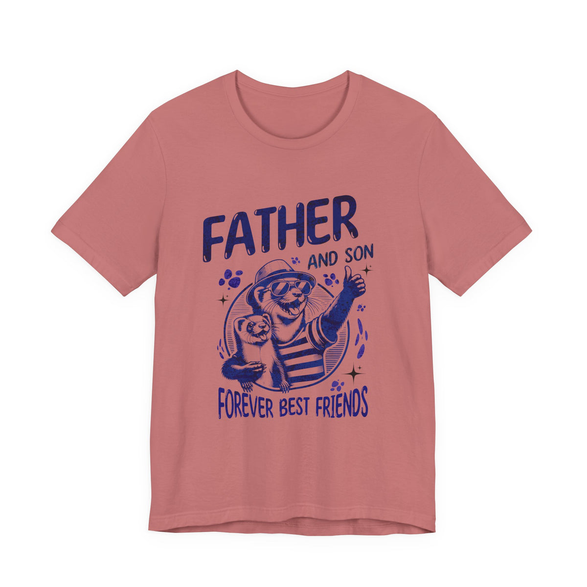 Father & Son Sloth Tee — “Forever Best Friends” Matching Dad + Kid Shirt