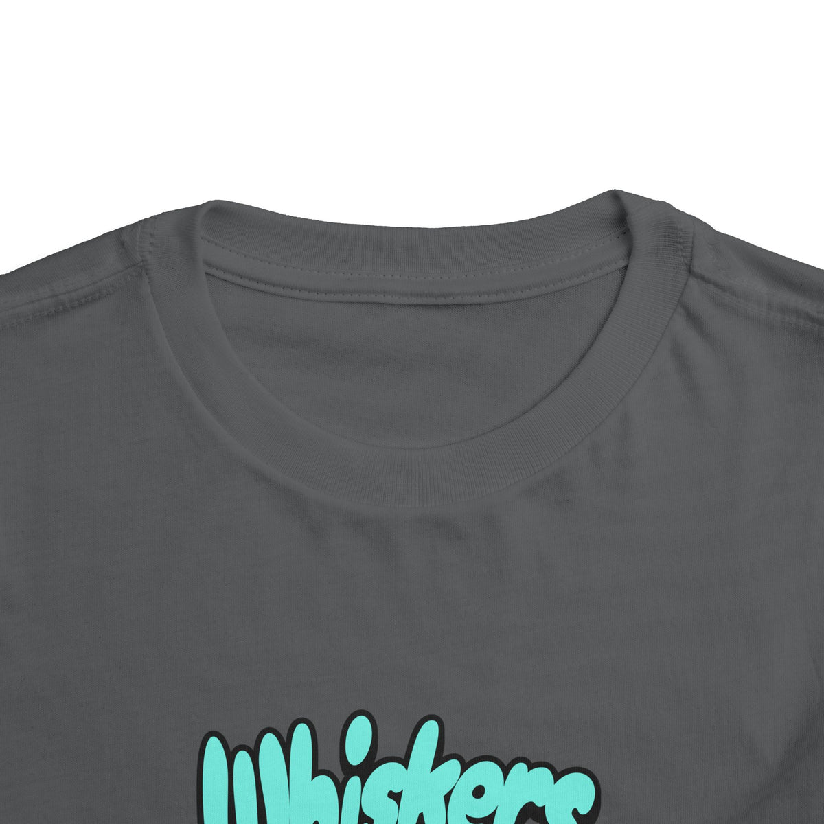 Toddler Tee — "Whiskers Wobble" Cute Skateboarding Cat Graphic Tee
