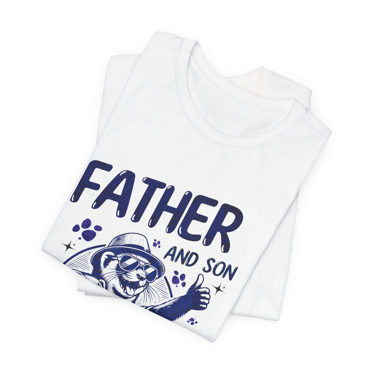 Father & Son Sloth Tee — “Forever Best Friends” Matching Dad + Kid Shirt