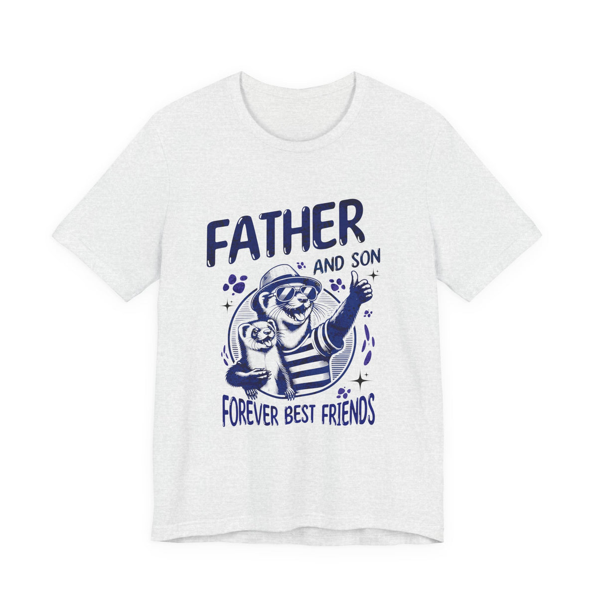 Father & Son Sloth Tee — “Forever Best Friends” Matching Dad + Kid Shirt