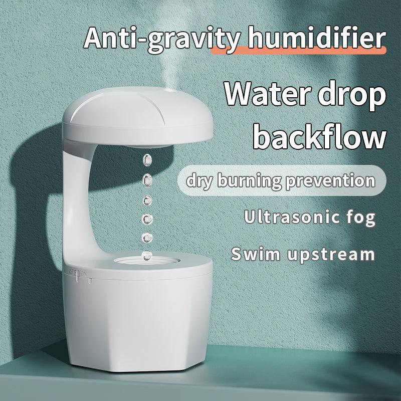 Anti-gravity Humidifier Water Droplet Backflow Aromatherapy Machine Large Capacity Office Bedroom Silent Large Fog Volume Spray - GIFTS EMPORIUM