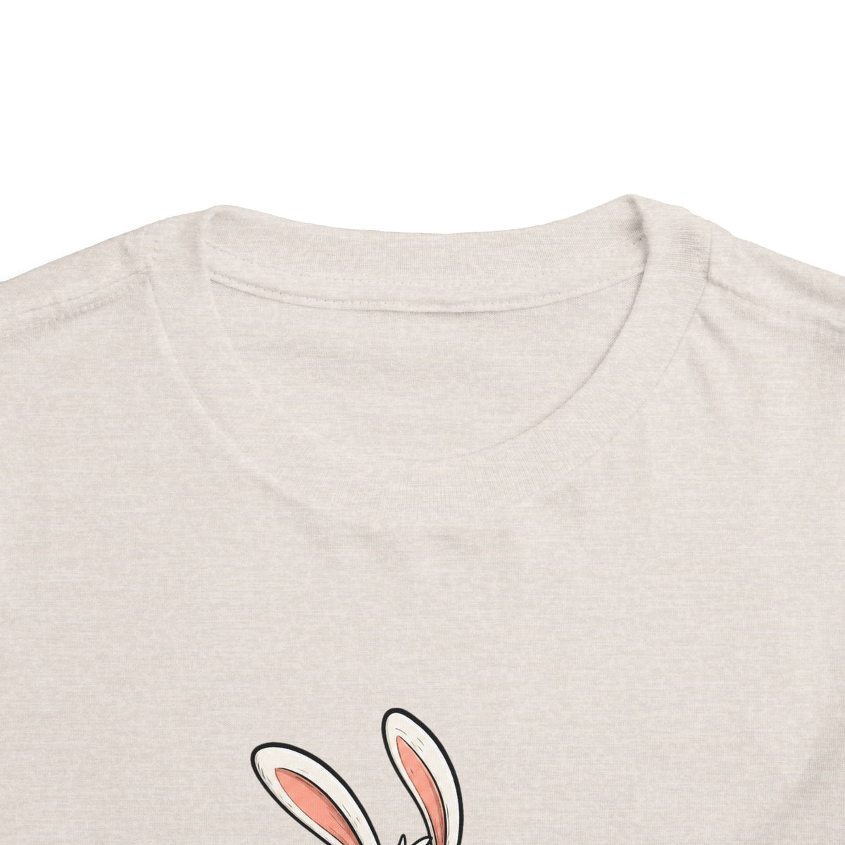 Toddler Tee — "Roll With It" Skateboarding Bunny Kids Shirt
