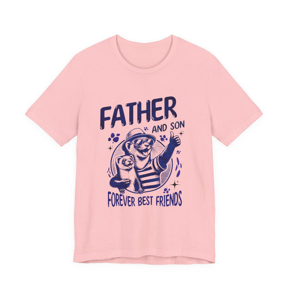 Father & Son Sloth Tee — “Forever Best Friends” Matching Dad + Kid Shirt
