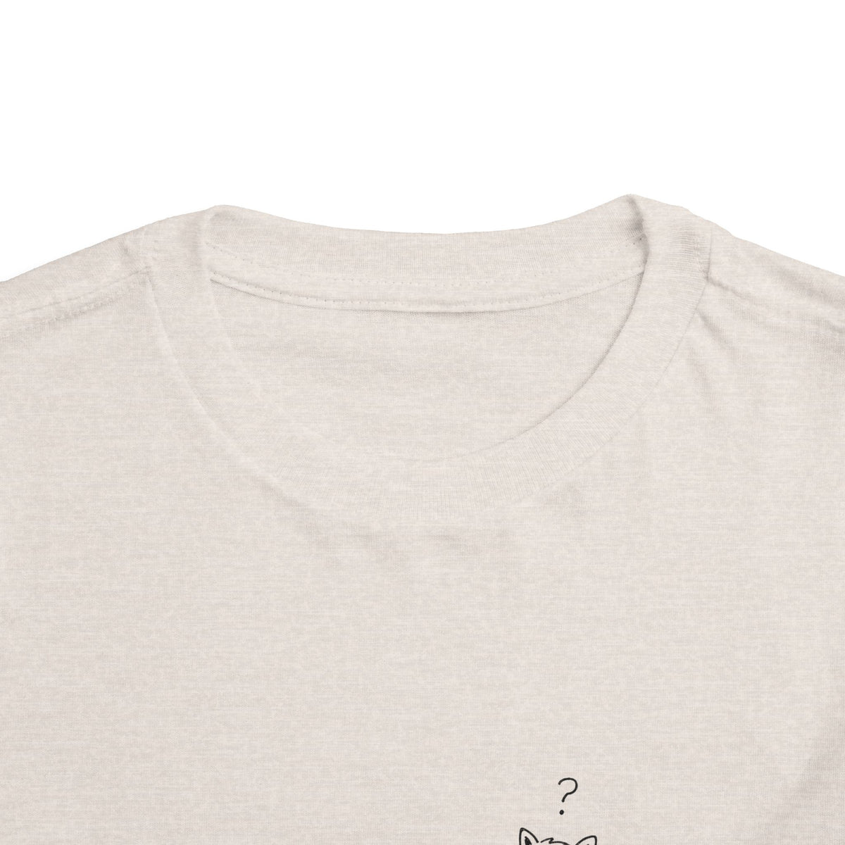 Toddler Tee — "Not Today, Social Interaction" Raccoon Graphic