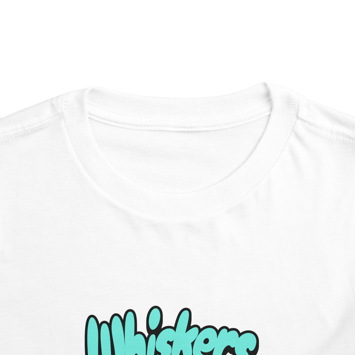 Toddler Tee — "Whiskers Wobble" Cute Skateboarding Cat Graphic Tee