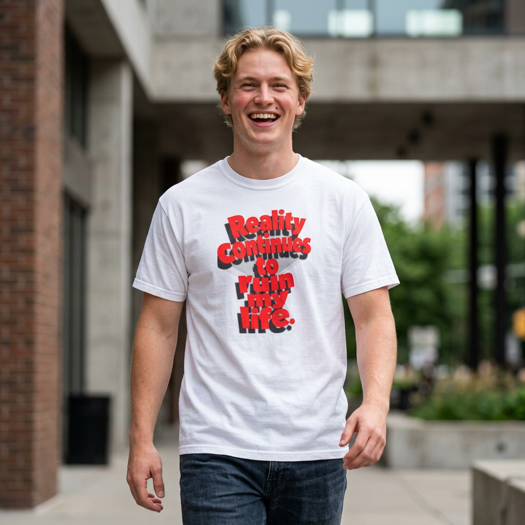 Reality Continues To Ruin My Life T-Shirt
