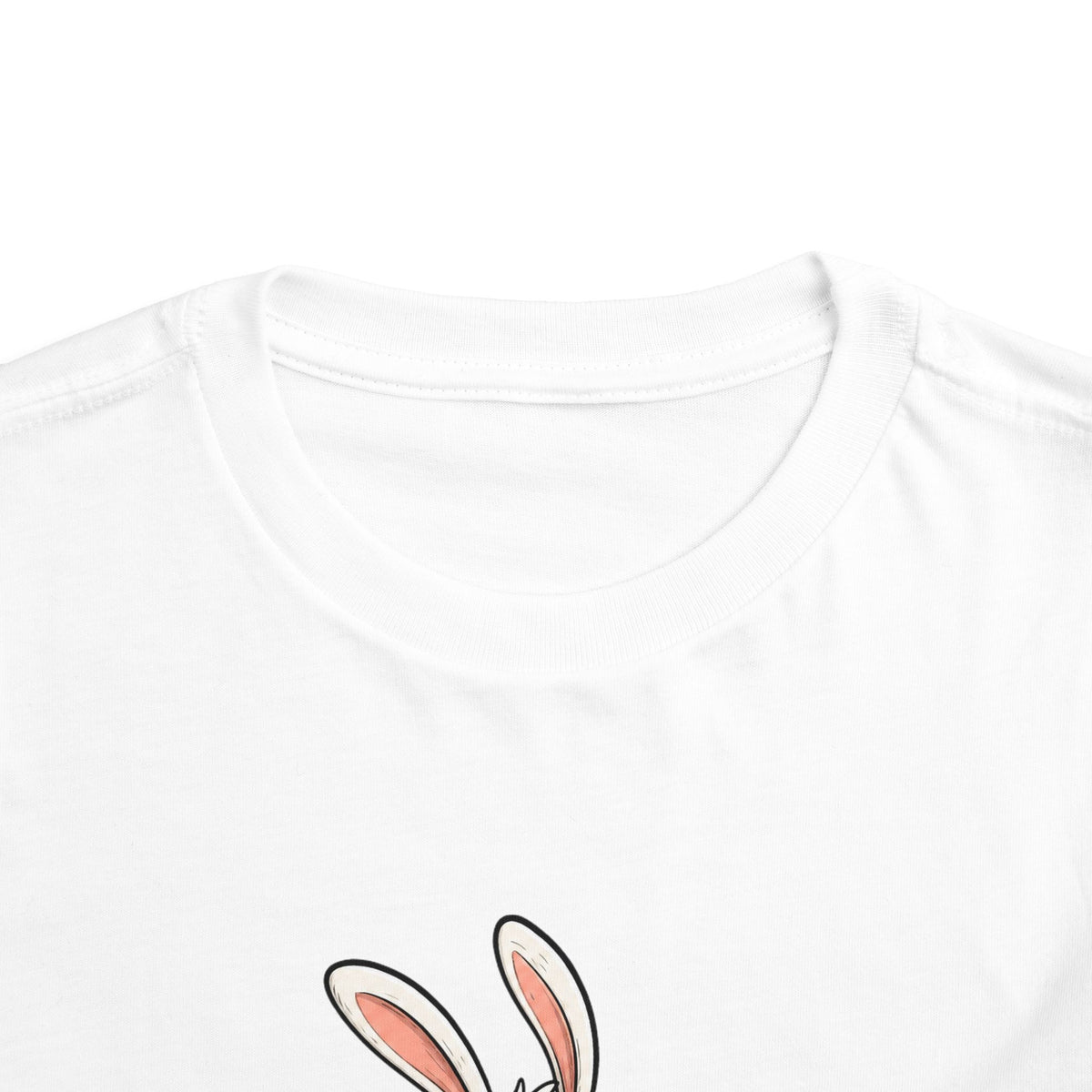 Toddler Tee — "Roll With It" Skateboarding Bunny Kids Shirt