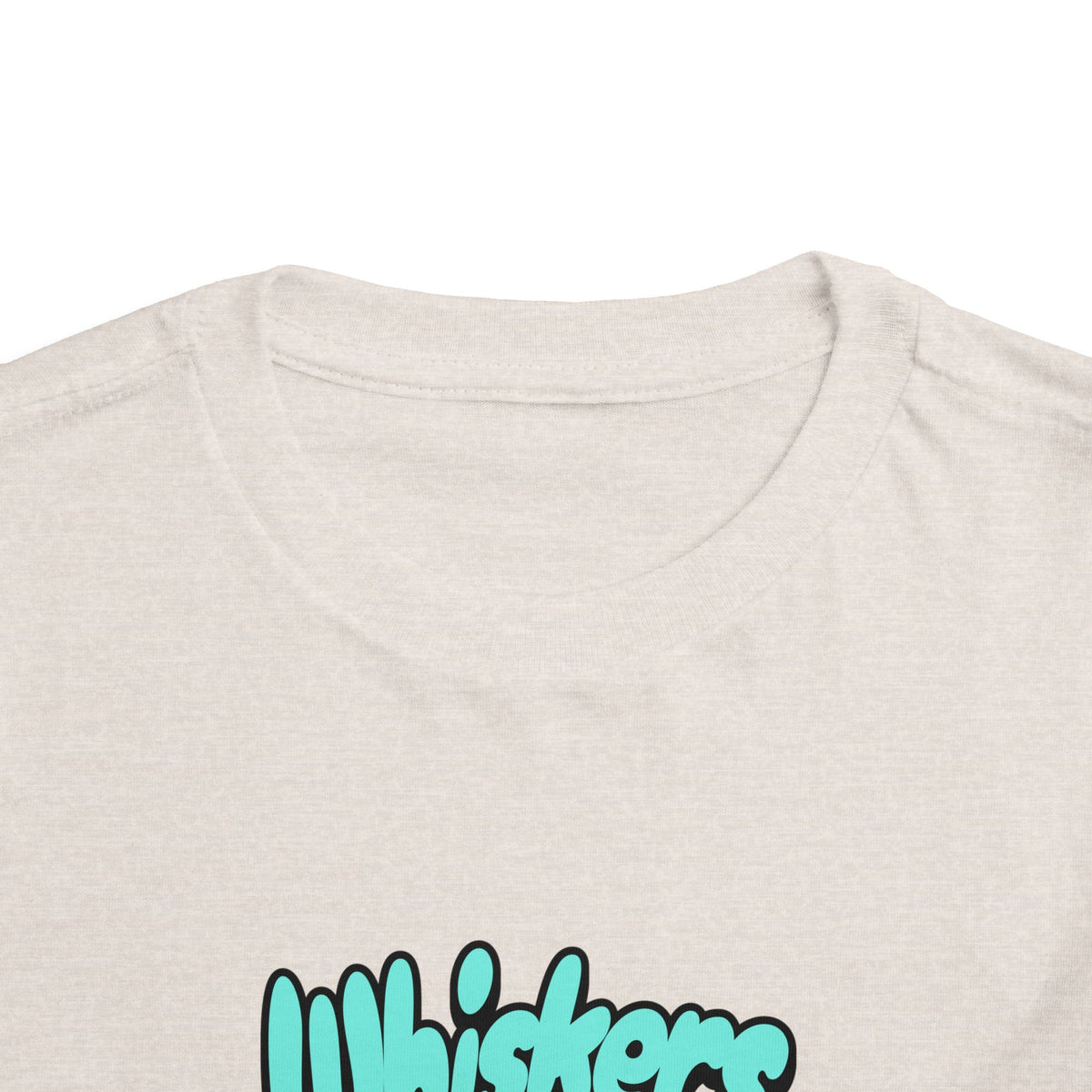 Toddler Tee — "Whiskers Wobble" Cute Skateboarding Cat Graphic Tee