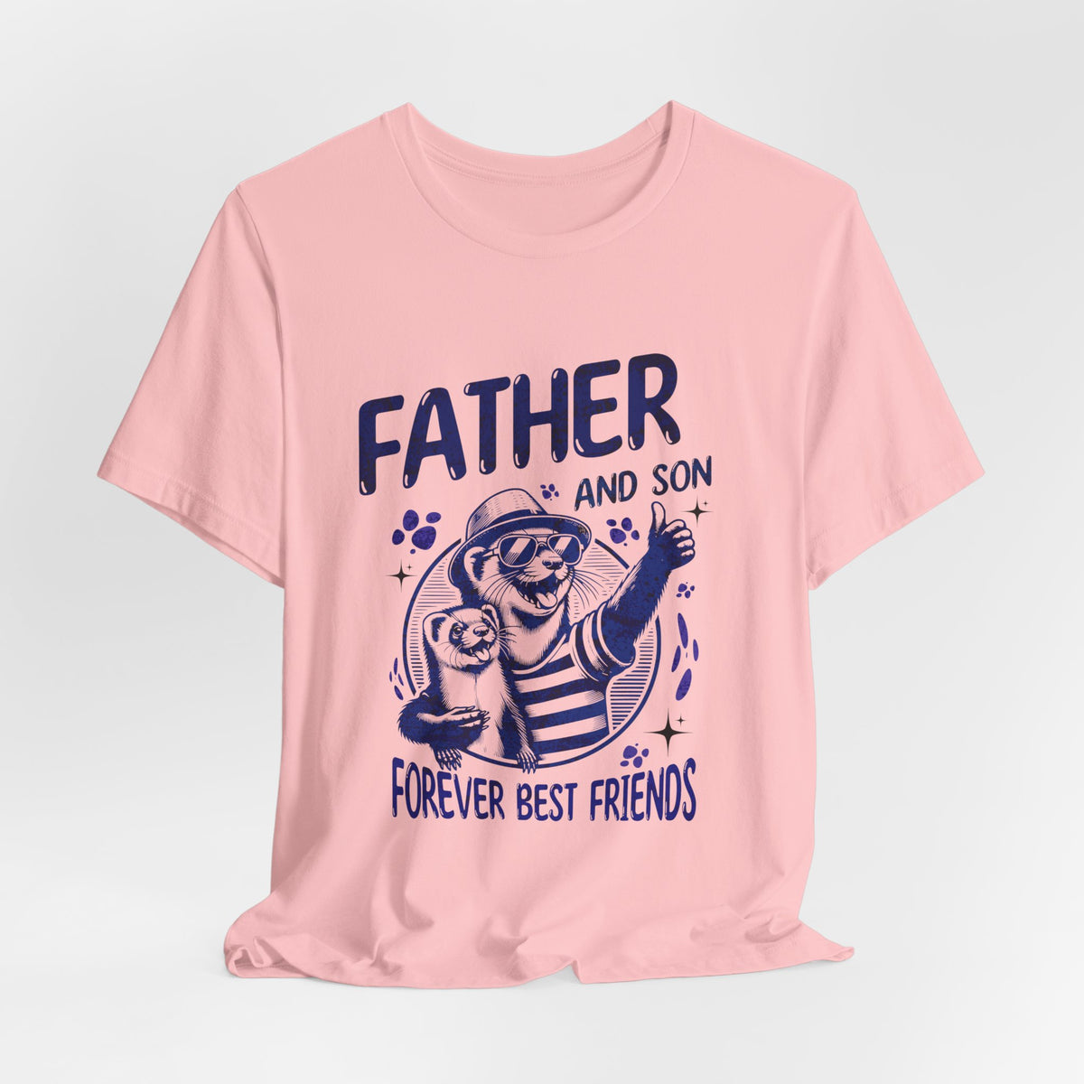 Father & Son Sloth Tee — “Forever Best Friends” Matching Dad + Kid Shirt