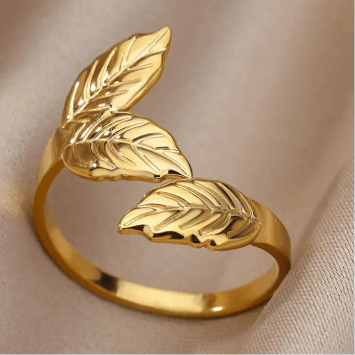 Stainless Steel Rings for Women Aesthetic Heart Gold Color Wedding Ring Waterproof Jewelry Finger Accessories Free Shipping Gift - GIFTS EMPORIUM