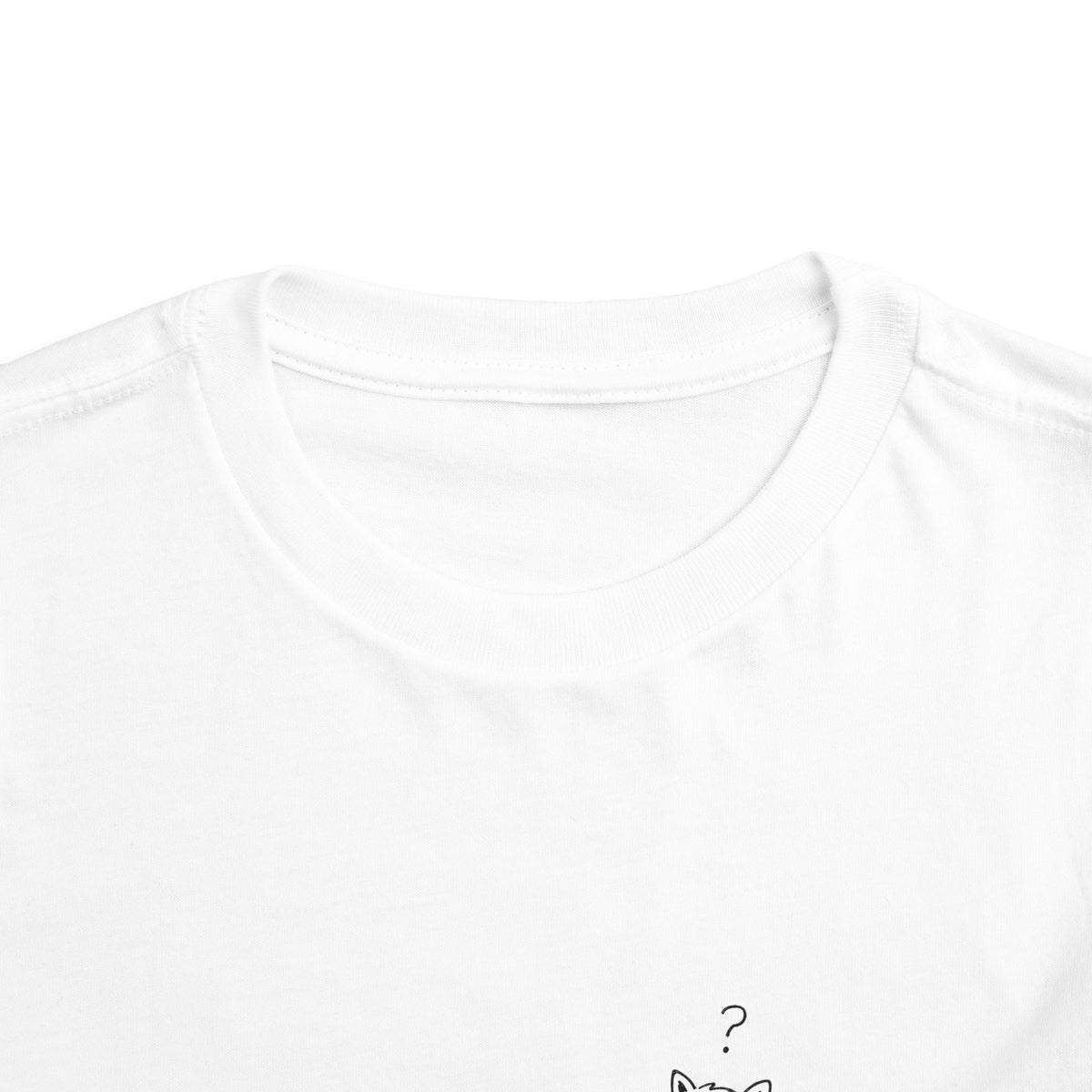 Toddler Tee — "Not Today, Social Interaction" Raccoon Graphic