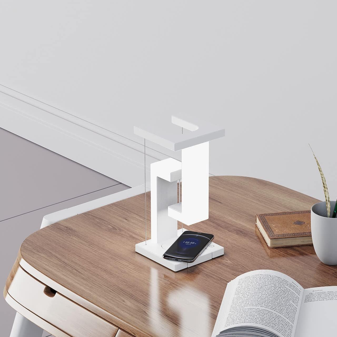 Creative Smartphone Wireless Charging Suspension Table Lamp Balance Lamp Floating For Home Bedroom - GIFTS EMPORIUM