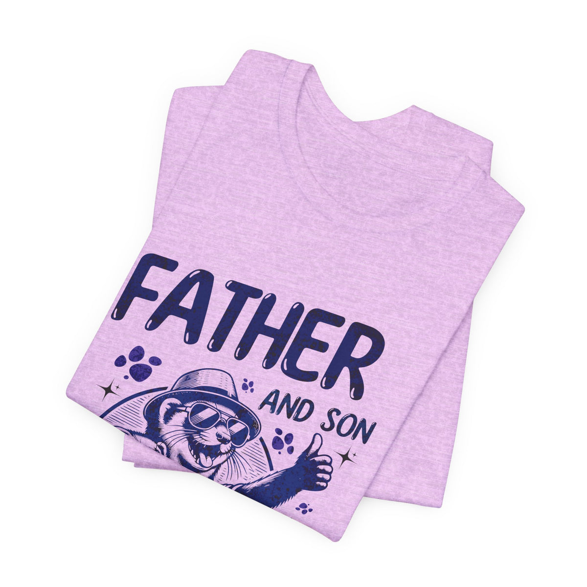 Father & Son Sloth Tee — “Forever Best Friends” Matching Dad + Kid Shirt