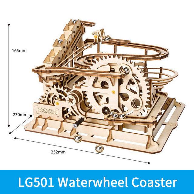 3D DIY Wooden Puzzle Roller Coaster Children's Toys - GIFTS EMPORIUM