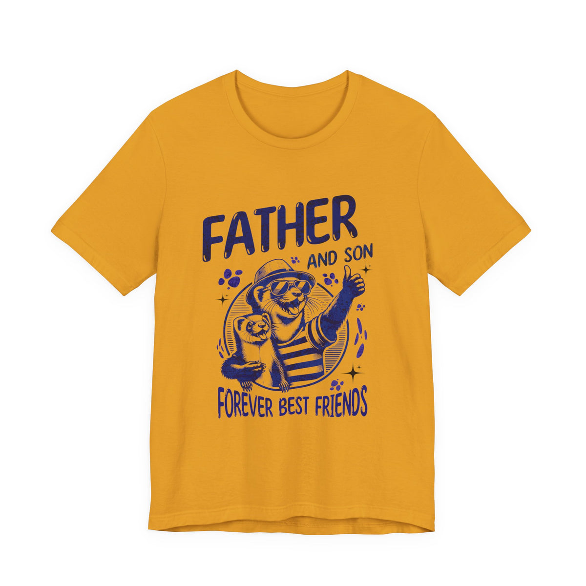 Father & Son Sloth Tee — “Forever Best Friends” Matching Dad + Kid Shirt