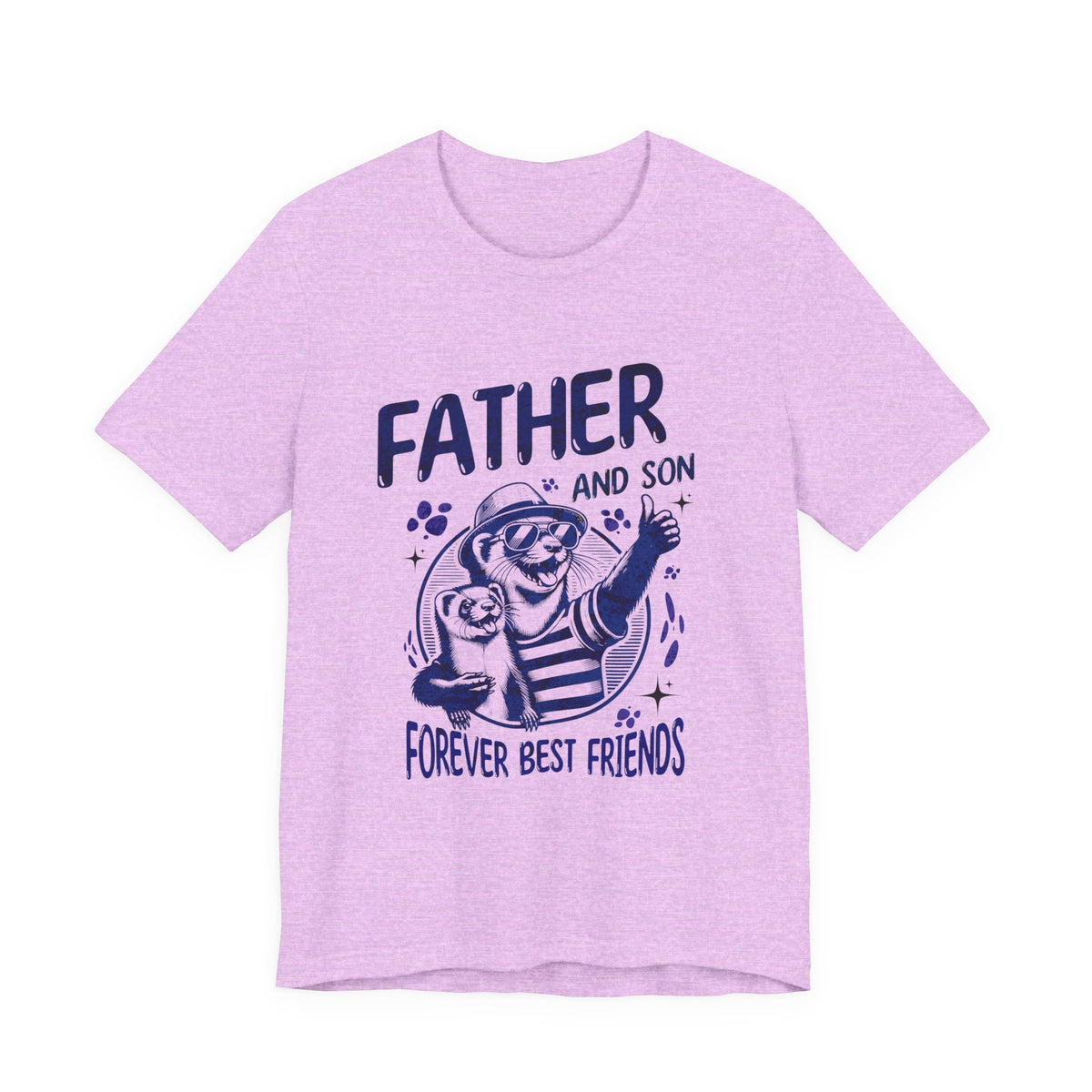 Father & Son Sloth Tee — “Forever Best Friends” Matching Dad + Kid Shirt