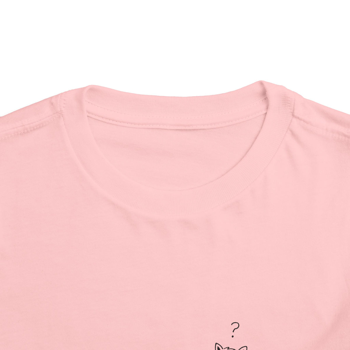 Toddler Tee — "Not Today, Social Interaction" Raccoon Graphic