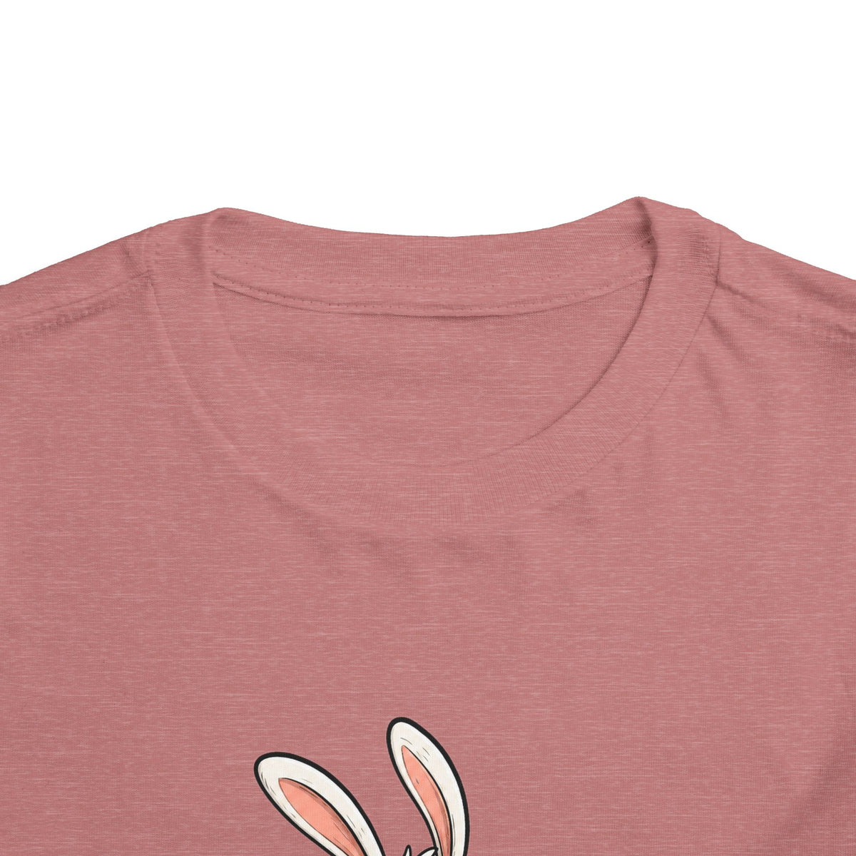 Toddler Tee — "Roll With It" Skateboarding Bunny Kids Shirt