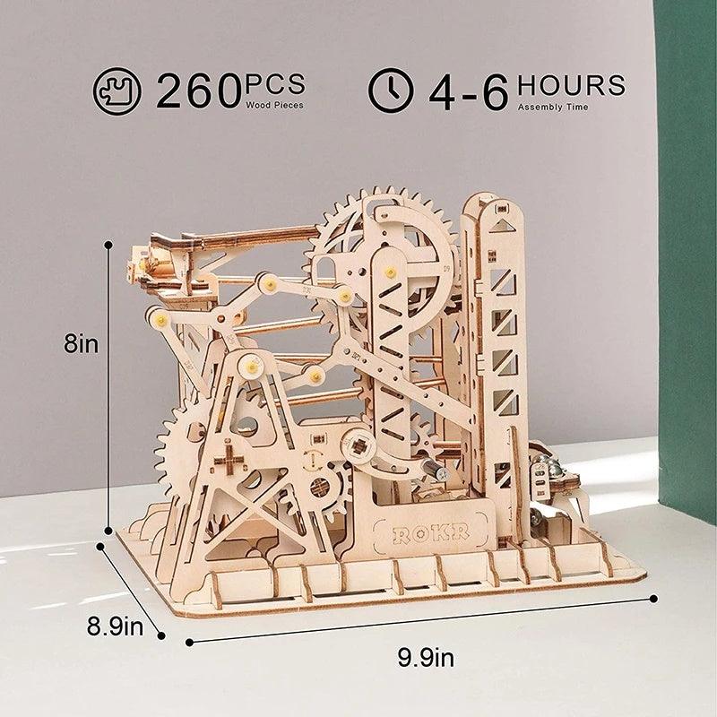 3D DIY Wooden Puzzle Roller Coaster Children's Toys - GIFTS EMPORIUM