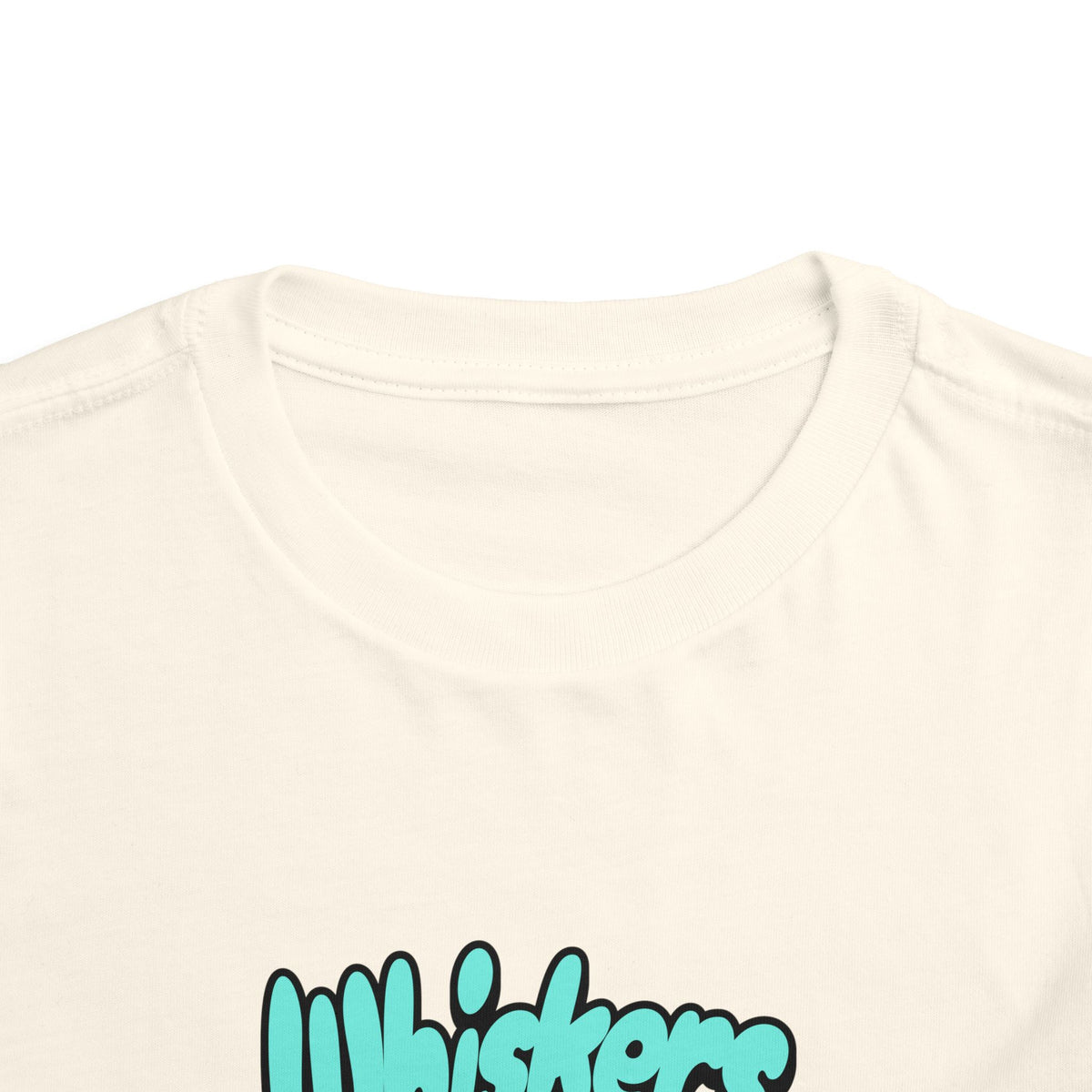 Toddler Tee — "Whiskers Wobble" Cute Skateboarding Cat Graphic Tee