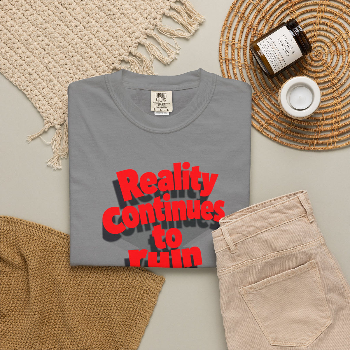 Reality Continues To Ruin My Life T-Shirt