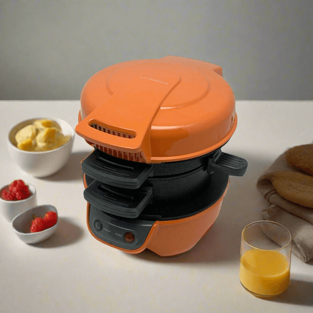 Household Breakfast Machine Hamburger Sandwich Maker With Egg Cooker-Waffle Machine