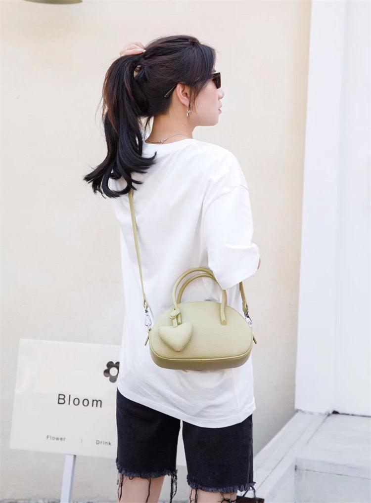 2024 Handbag For Women Luxury Desinger Heart Crossbody Bag Solid Concise Ladies Femlae Bag - GIFTS EMPORIUM