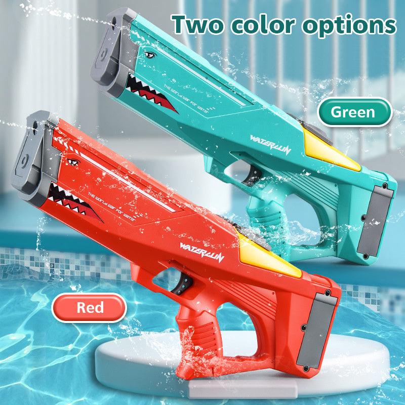 Automatic Electric Water Gun Toys Shark High Pressure Outdoor Summer Beach Toy Kids Adult Water Fight Pool Party Water Toy - GIFTS EMPORIUM