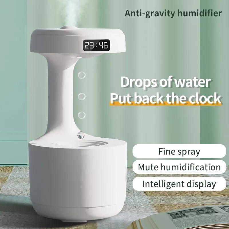 Anti-gravity Humidifier Water Droplet Backflow Aromatherapy Machine Large Capacity Office Bedroom Silent Large Fog Volume Spray - GIFTS EMPORIUM